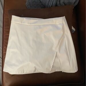 White skort